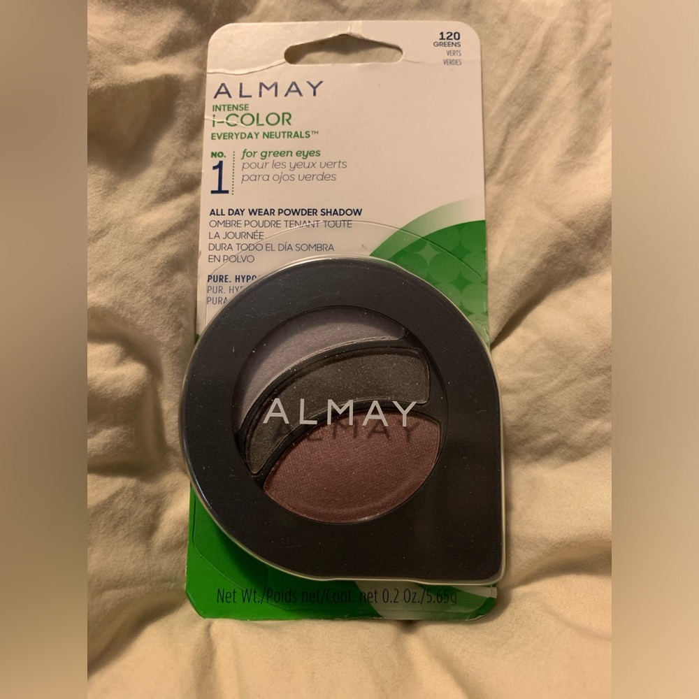 Almay Intense I-Color Everyday Neutrals Eyeshadow for Green Eyes - #120  Greens